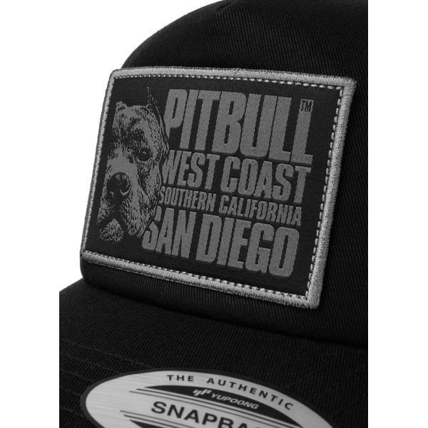 Czapka z daszkiem Blood Dog Pit Bull West Coast - czarna