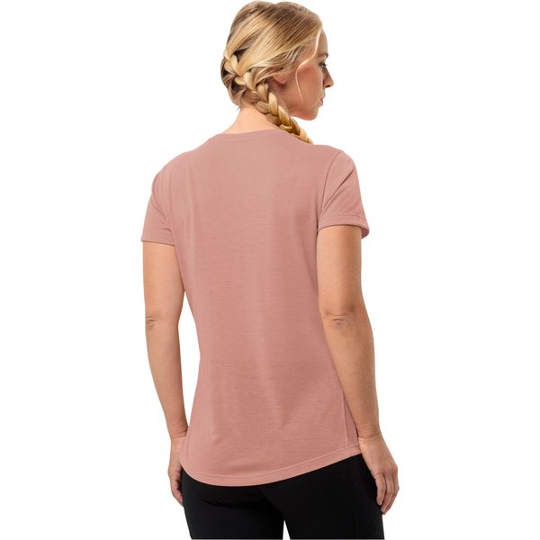 Koszulka damska Vonnan Jack Wolfskin - różowa