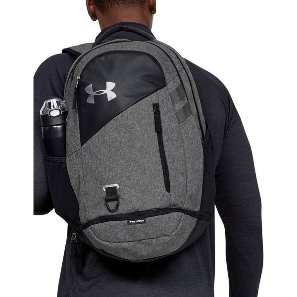 Plecak Hustle 4.0 Under Armour - grey heather/black