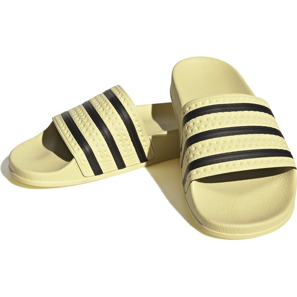 Klapki Adilette Slides Adidas - żółty/czarny