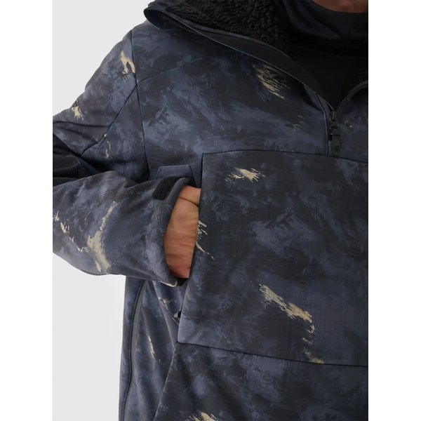 Kurtka snowboardowa męska TTJAM510 4F - multikolor allover