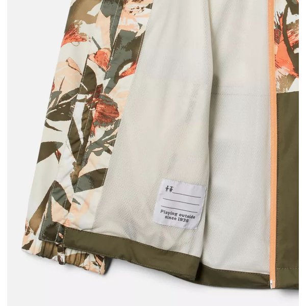 Kurtka juniorska Dalby Springs Columbia - kwiaty