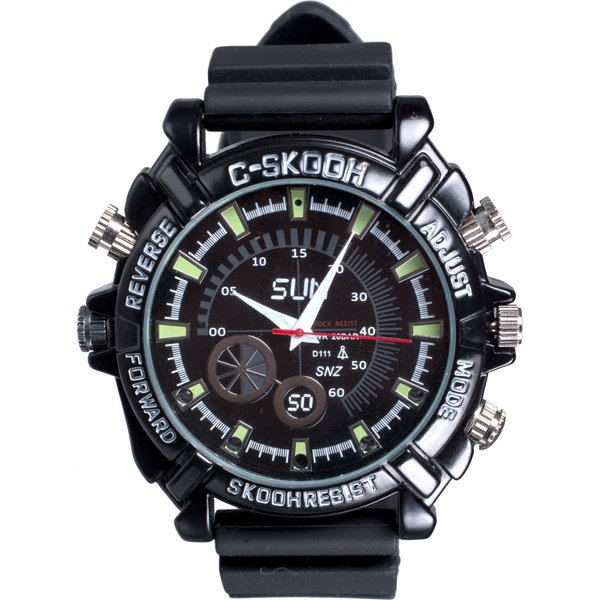 Zegarek szpiegowski z kamerą C-SKOOH Full HD 8GB Xblitz