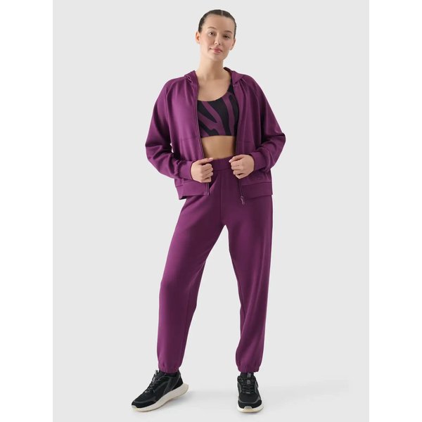 Bluza damska TSWSF1577 4F - ciemny fiolet