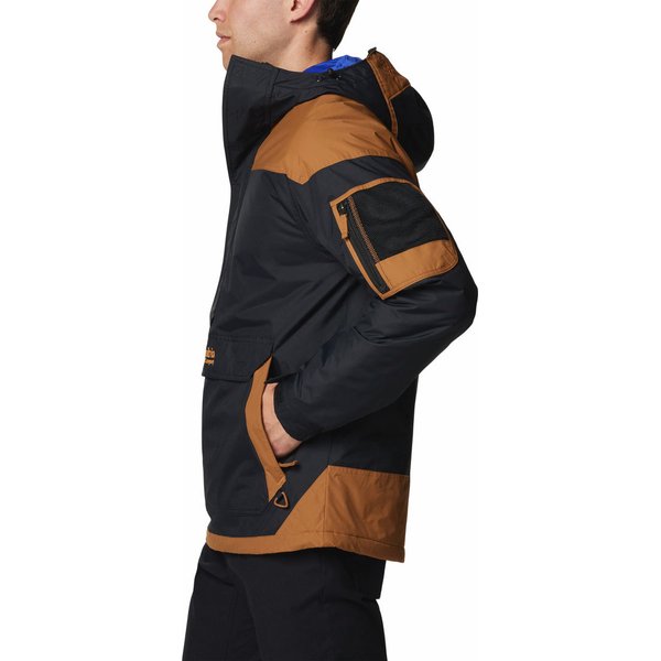 Kurtka puchowa męska Challenger II Insulated Pullover Columbia - Black, Camel Brown