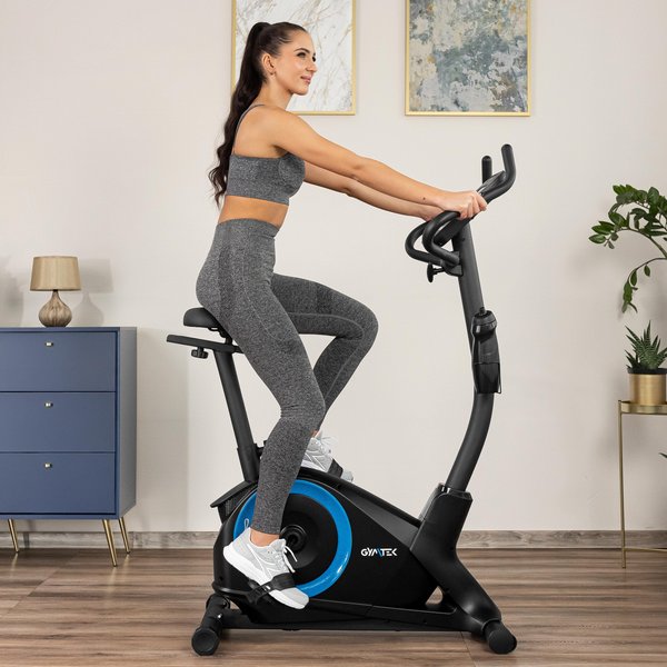 Rower elektromagnetyczny XB3000 Gymtek - niebieski