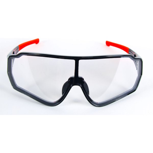 Okulary sportowe z fotochromem Rockbros - black/red