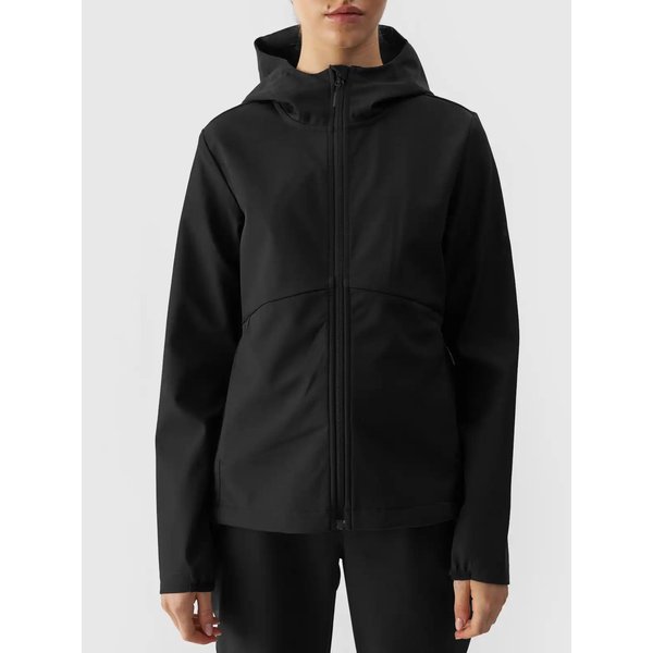 Softshell damski TSOFF285 4F - głęboka czerń