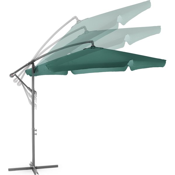 Parasol ogrodowy Classic 300cm Outtec - zielony
