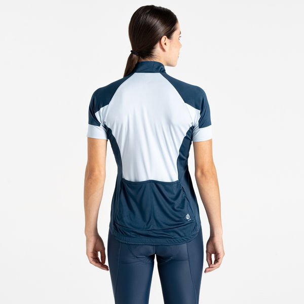 Koszulka rowerowa damska Flutter Jersey Dare2B - Skywy/MoonlightDenim