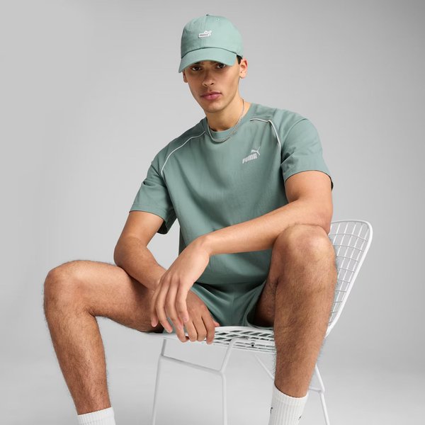 Czapka z daszkiem Ess No.1 Logo Patch BB Puma - Green Moon
