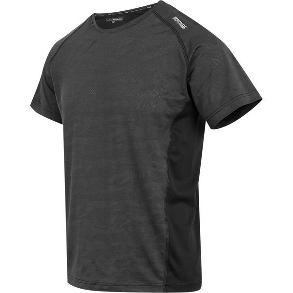 Koszulka męska Corballis II Regatta - Ash/Black