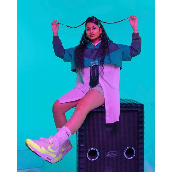 Buty Air Max 1 '87 Wm's Nike - White/ Volt-Sea Glass-Black