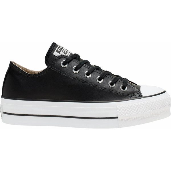 Converse Chuck Taylor All Star Lift Clean Leather Low Top - Damskie - Trampki Converse - Czarny - 561681C - Rozmiar: 38