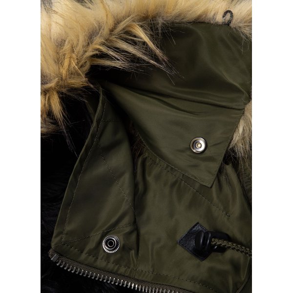 Kurtka męska Harvest Hooded Bomber Jacket Pitbull West Coast - olive