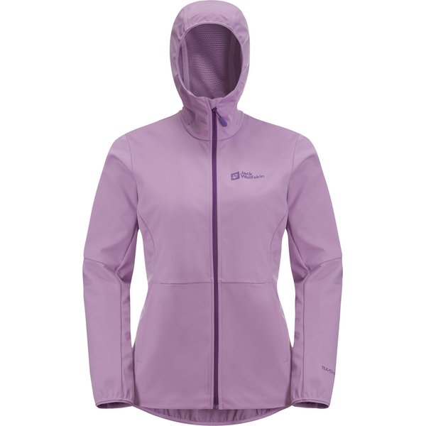 Kurtka damska Feldberg Hoody Jack Wolfskin - fioletowa