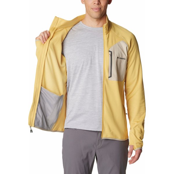 Bluza polarowa męska Triple Canyon Full Zip Columbia - golden nugget