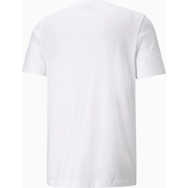 Koszulka męska Essentials Small Logo Puma - white
