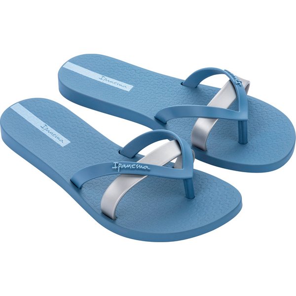 Klapki Kirei Wm's Ipanema - niebieskie/srebrne