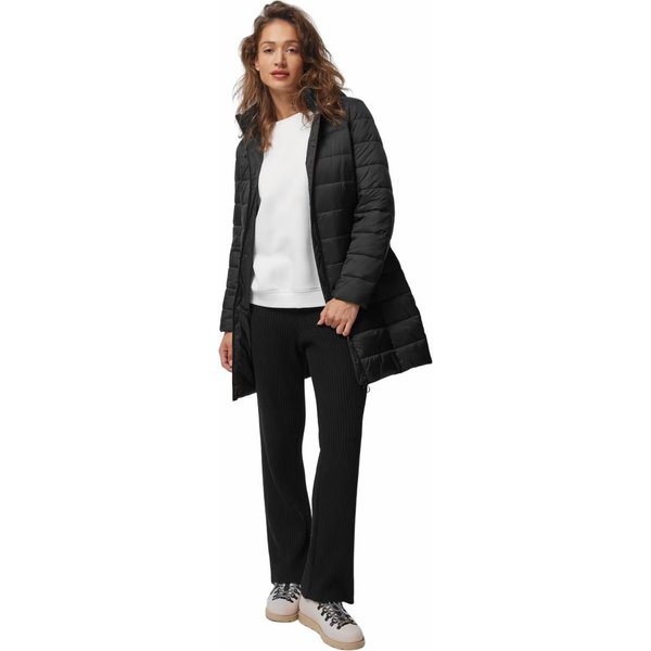 Płaszcz puchowy damski OTHAW23TDJAF287 Outhorn - głęboka czerń