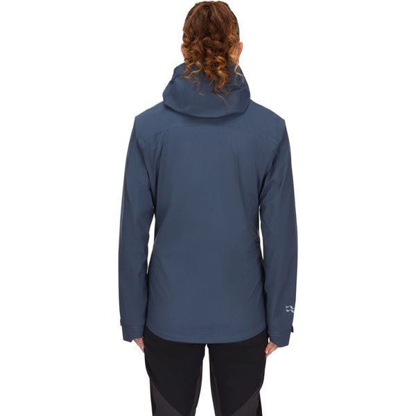 Kurtka damska Downpour Light Rab - Tempest Blue
