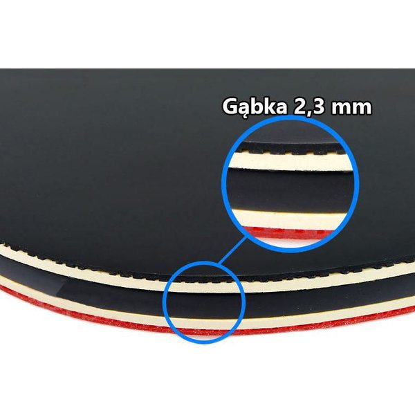 Rakietka do tenisa stołowego Carbotec 7000 Concave Donic Schildkrot