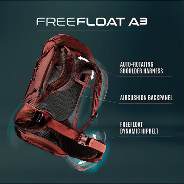 Plecak Deva RC S 70L Gregory - emerald green