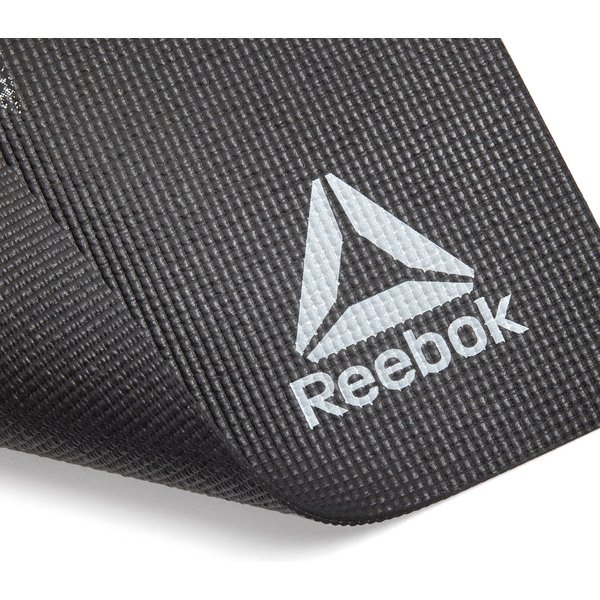 Mata do jogi, pilatesu 0,4cm Reebok - czarna