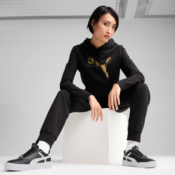 Bluza damska Ess Metallic Puma - Black-Metallic