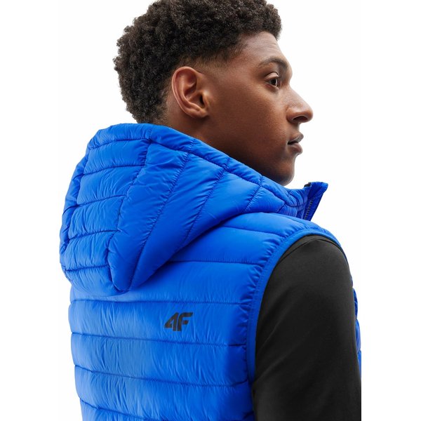 Kamizelka męska 4FAW23TVESM063 4F - kobalt