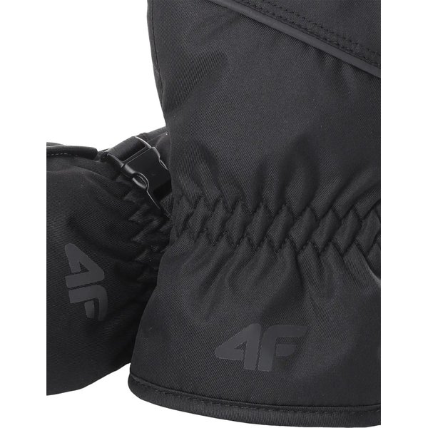 Rękawice narciarskie juniorskie AFGLU154 4F - czarny