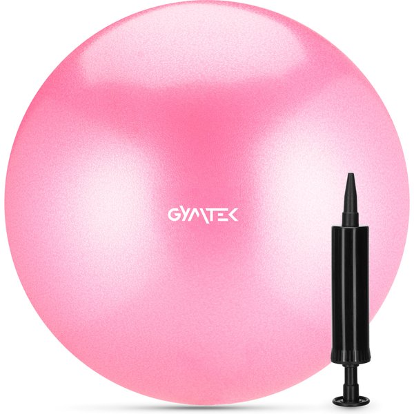 Piłka gimnastyczna, do pilatesu antiburst 23cm Gymtek - 23cm pink