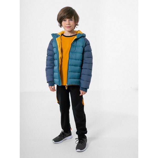Kurtka chłopięca HJZ22 JKUMP003 4F
