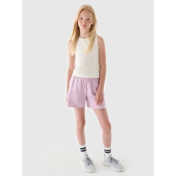 Bezrękawnik dziewczęcy TSLEF111 4F - złamana biel