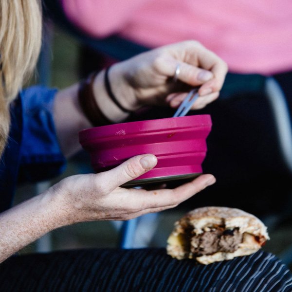 Miska składana Ellipse FlexiBowl 500ml Lifeventure - różowa