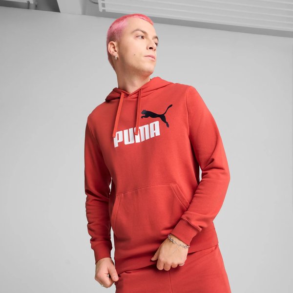 Bluza męska Ess 2 Color No.1 Logo Puma - red