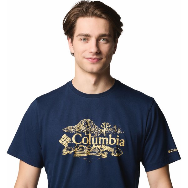 Koszulka męska Kettle River Graphic Columbia - Collegiate Navy