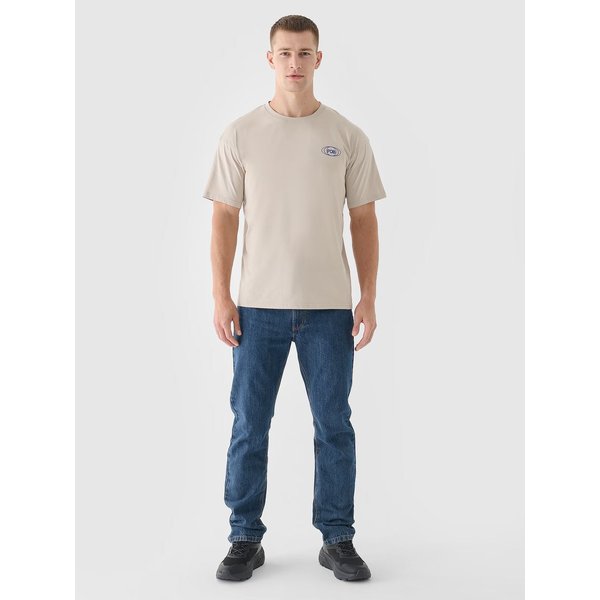 Koszulka męska TTSHM2535 4F - beż