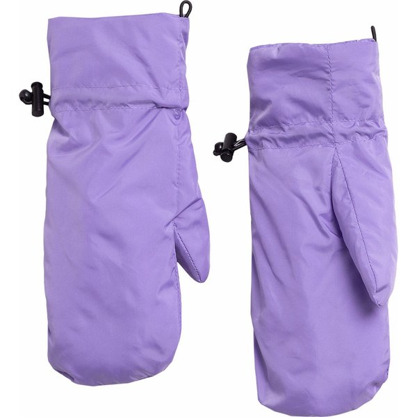 Kurtka puchowa damska 4FAW23TDJAF234 + rękawiczki 4F - fiolet