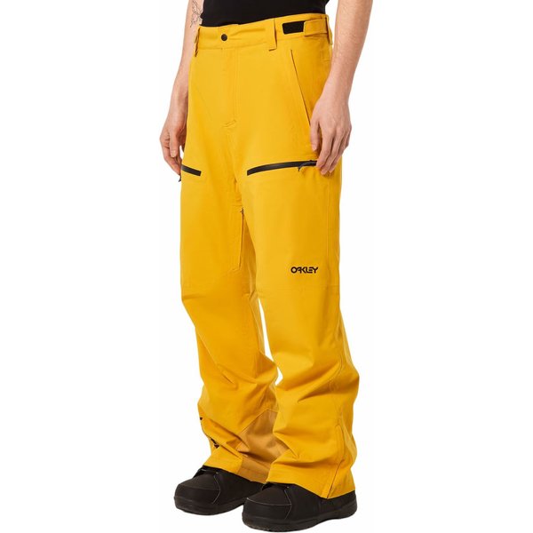 Spodnie narciarskie męskie TNP Lined Shell 2.0 Oakley - amber yellow