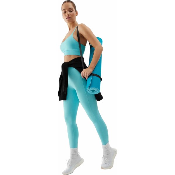 Biustonosz sportowy damski 4FWSS24USBAF096 4F - niebieski