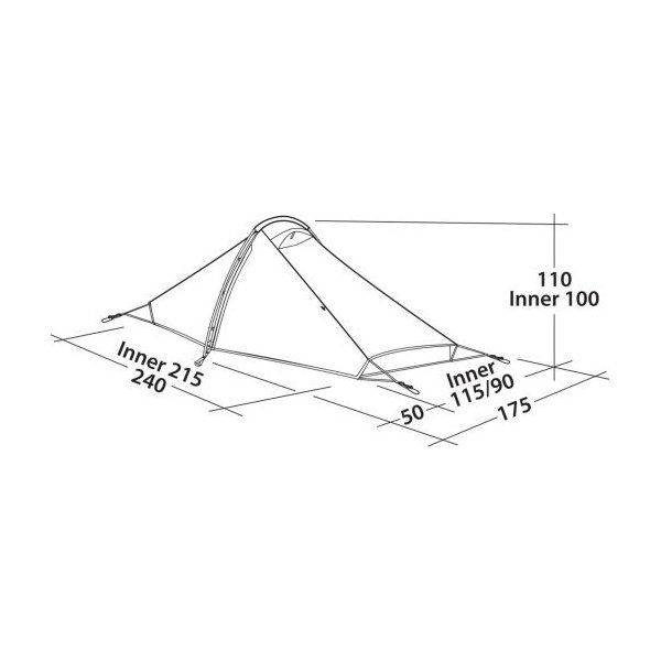 Namiot 2-osobowy Starlight 2 Robens