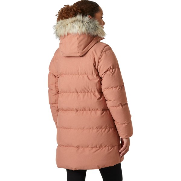 Płaszcz puchowy damski Blossom Puffy Parka Helly Hansen - Cedarwood