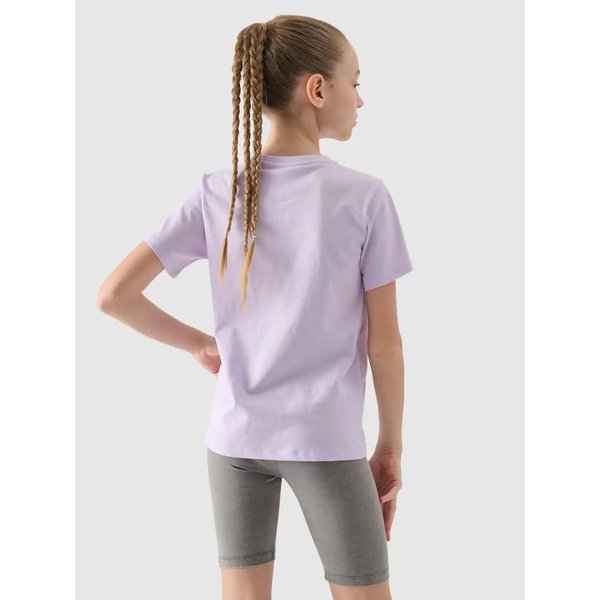 Koszulka dziewczęca TTSHF1871 4F - jasny fiolet