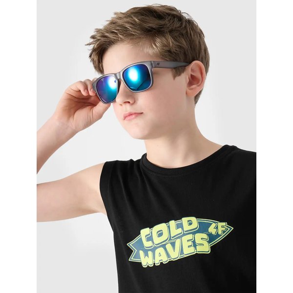 Bezrękawnik chłopięcy TSLEM164 4F - głęboka czerń