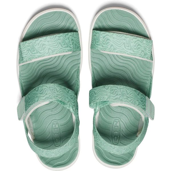 Sandały Elle Backstrap Jr Keen - lichen/star white