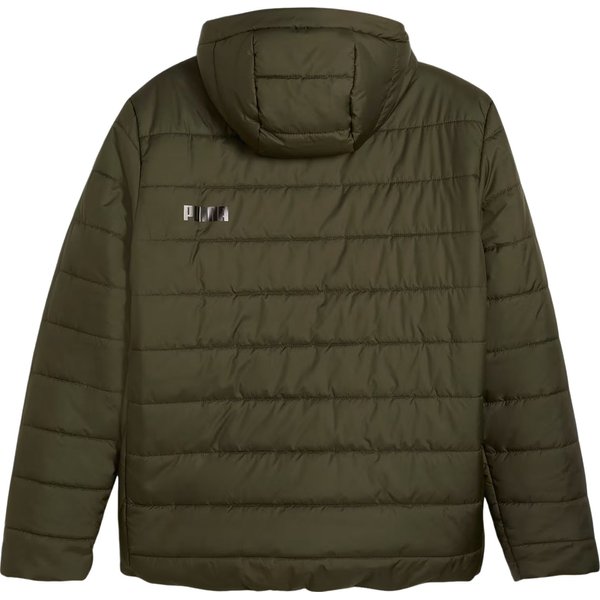 Kurtka męska ESS Hooded Padded Puma - zielony