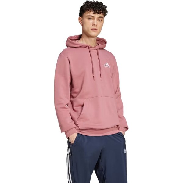 Bluza męska Essentials Fleece Hoodie Adidas - Tent Green