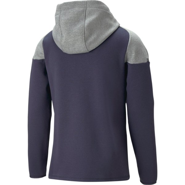 Bluza męska teamCUP Casuals Hooded Jkt Puma - granatowy