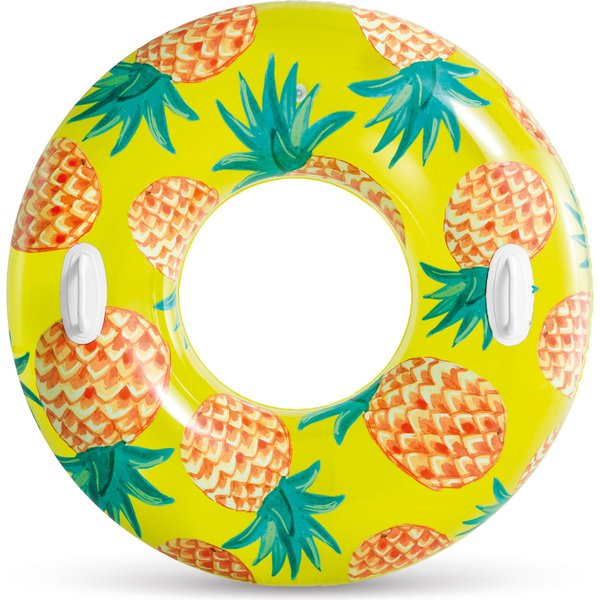 Dmuchane koło z uchwytami Tropical Fruit Tubes Intex